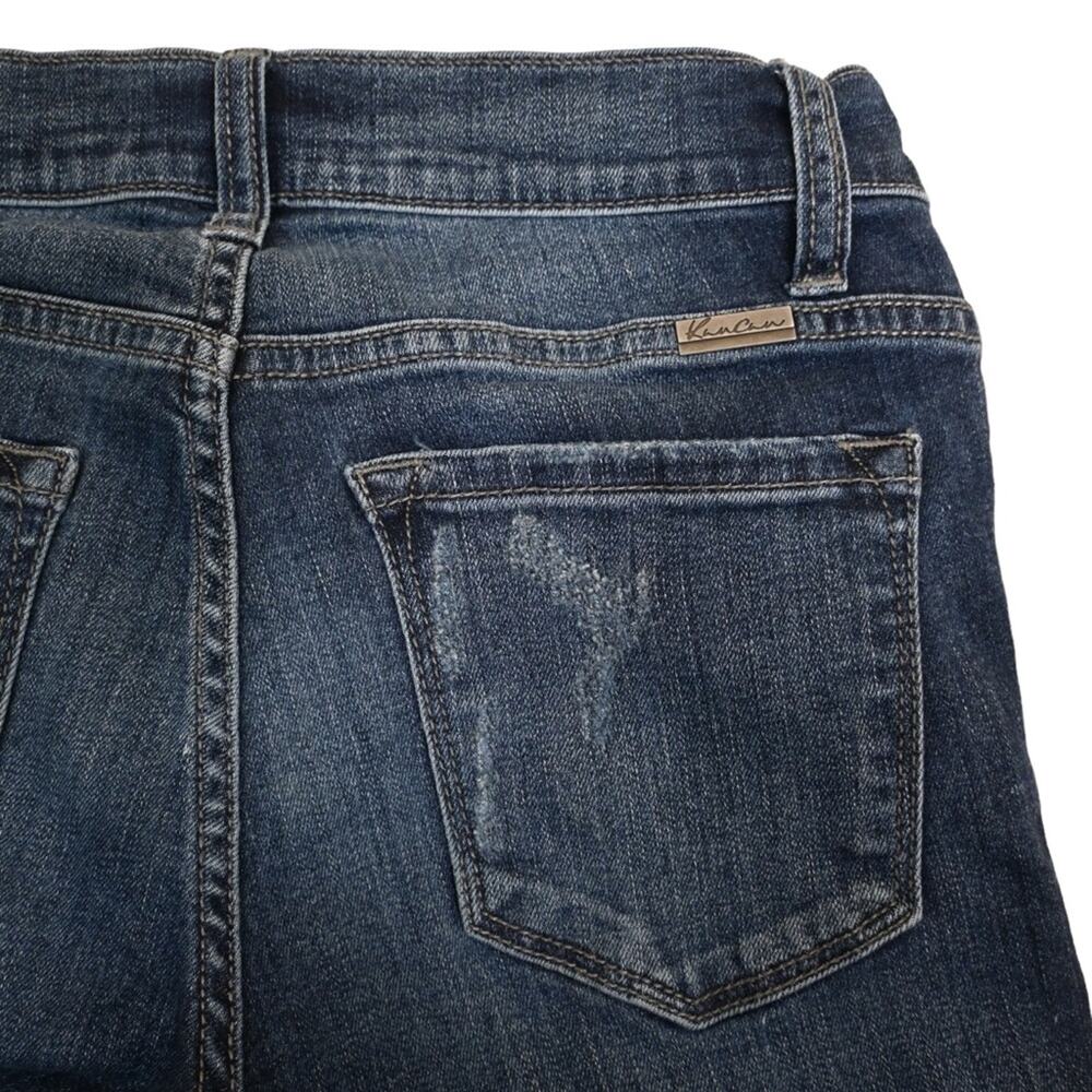 KanCan Womens 25 Distressed Skinny Zipper Jeans Style VBK1165R - Picture 7 of 11